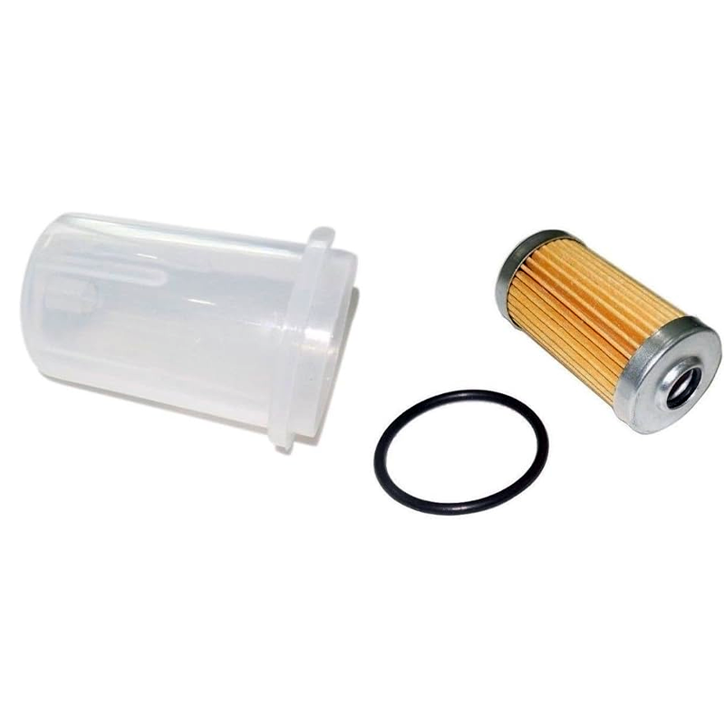 Fuel Filter CH15553 CH10060 with O-ring & Bowl CH15983 for John Deere Tractor 415 425 445 455 650 670 750 - KUDUPARTS