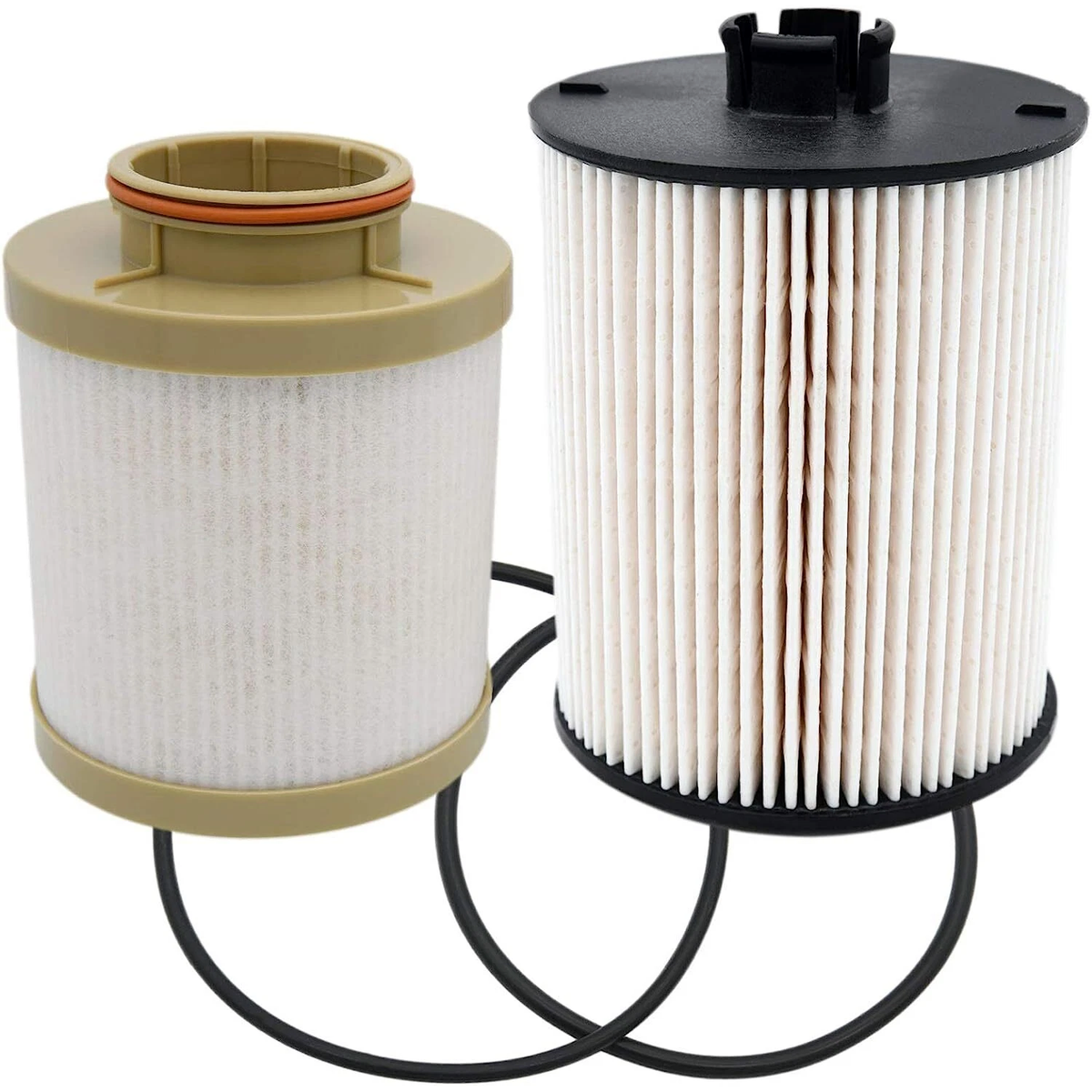 Fuel Filter Kit 8C3Z-9N184-C for Ford 2008-2010 Super Duty F-250 F-350 F-450 F-550 - KUDUPARTS