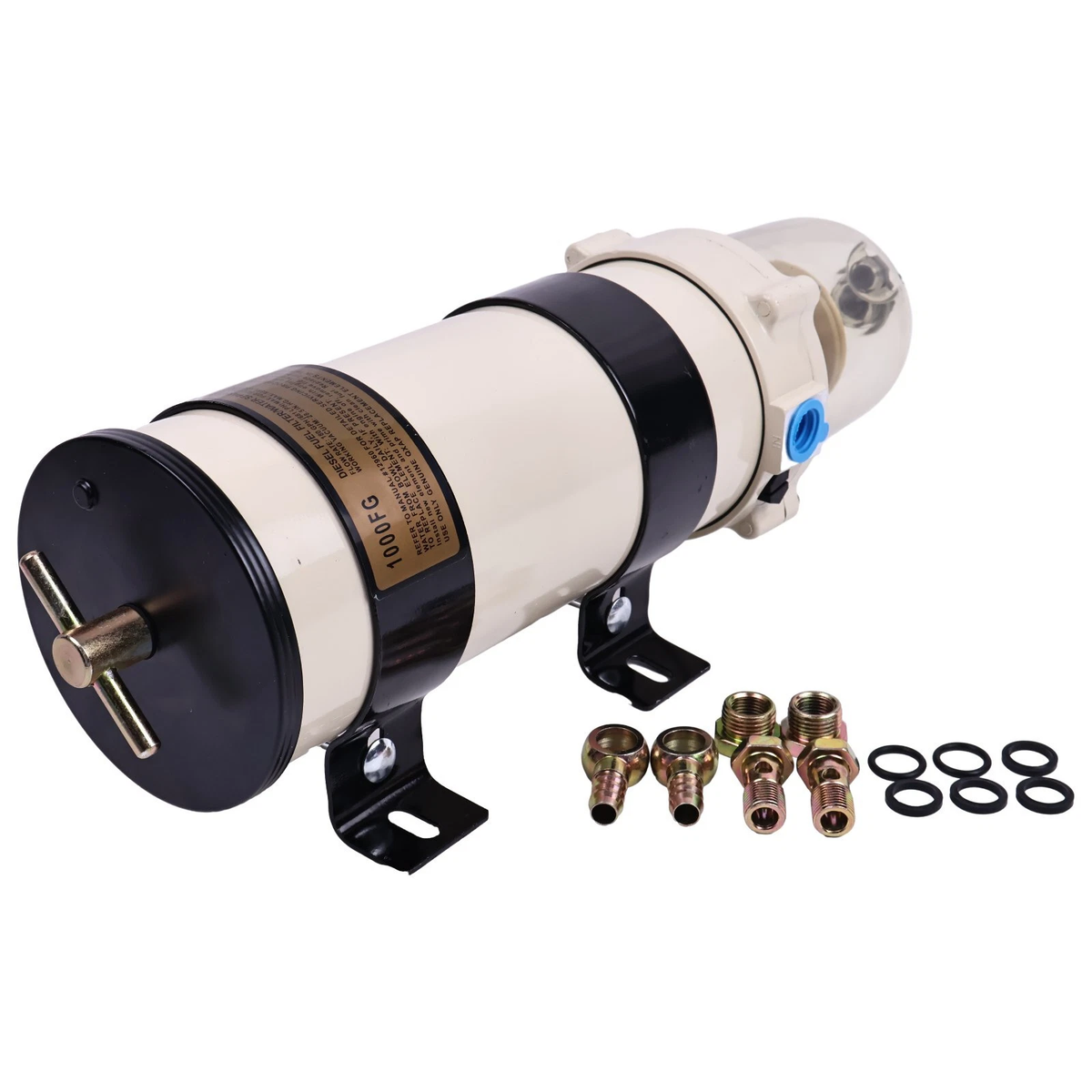 Fuel Filter Water Separator Assembly 902FH30 for Racor - KUDUPARTS
