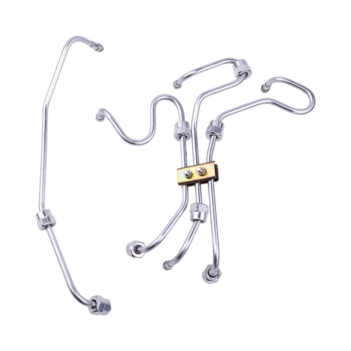 Fuel Injector Pipe Set 8970177881 8970177871 8970177891 8970177901 for Isuzu Engine 4JG1 4JB1 John Deere Excavator 75C 80C - KUDUPARTS