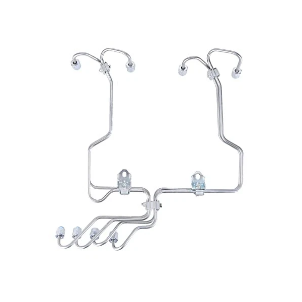 Fuel Injector Supply Tube Line Kit 3960783 3960784 for Cummins Engine 6B5.9 6BT 5.9L 1991-1993 Dodge Pickup