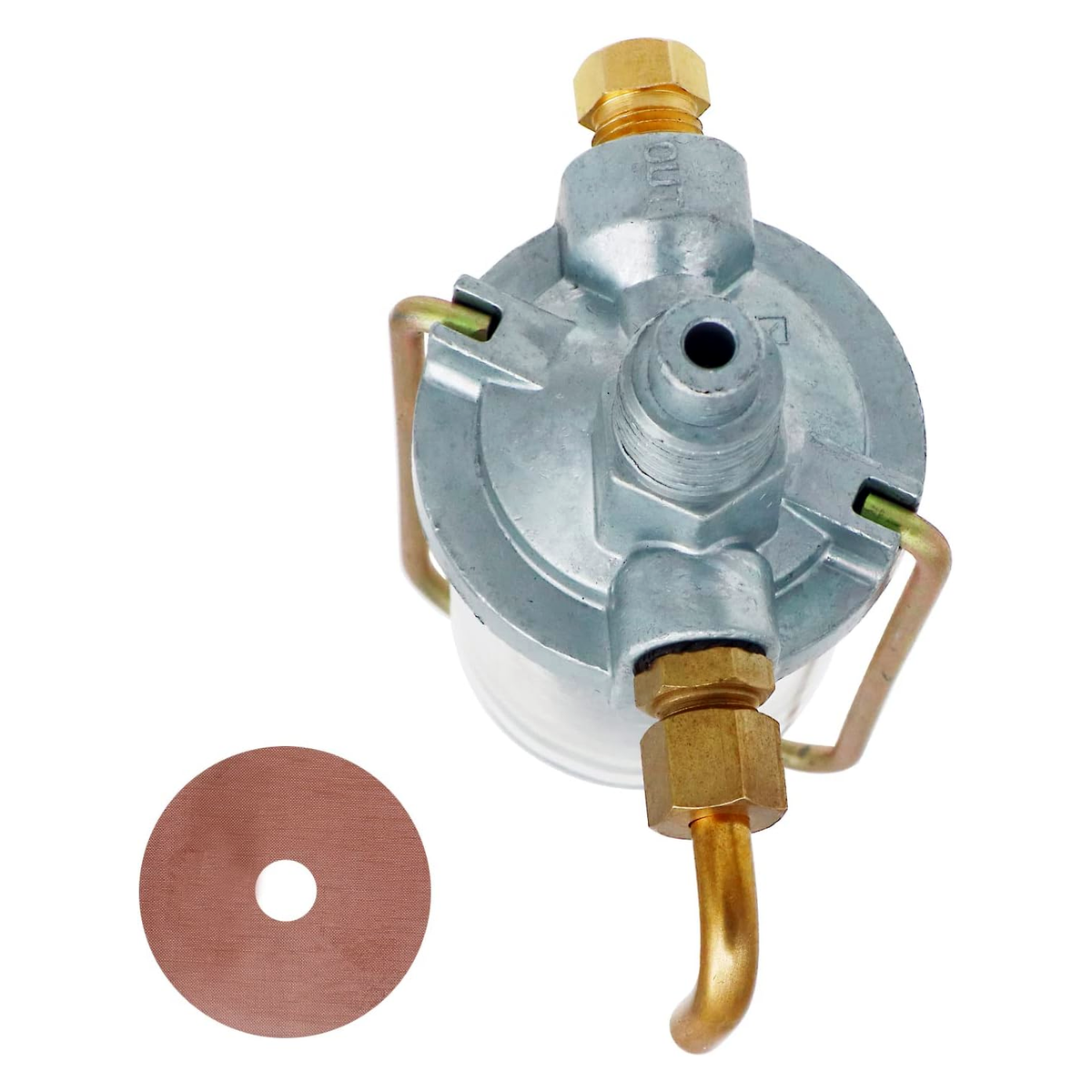 Fuel Sediment Bowl Assembly 370832R91 for CASE Tractor 856 756 706 826 656 FARMALL M H MD - KUDUPARTS