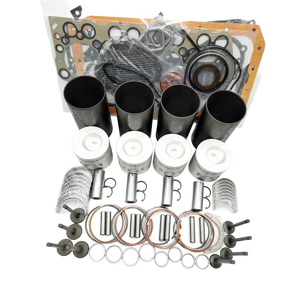 Jeu de joints + Piston + anneau + roulements + rondelle pour camions à moteur Mitsubishi 4D32 4D32T