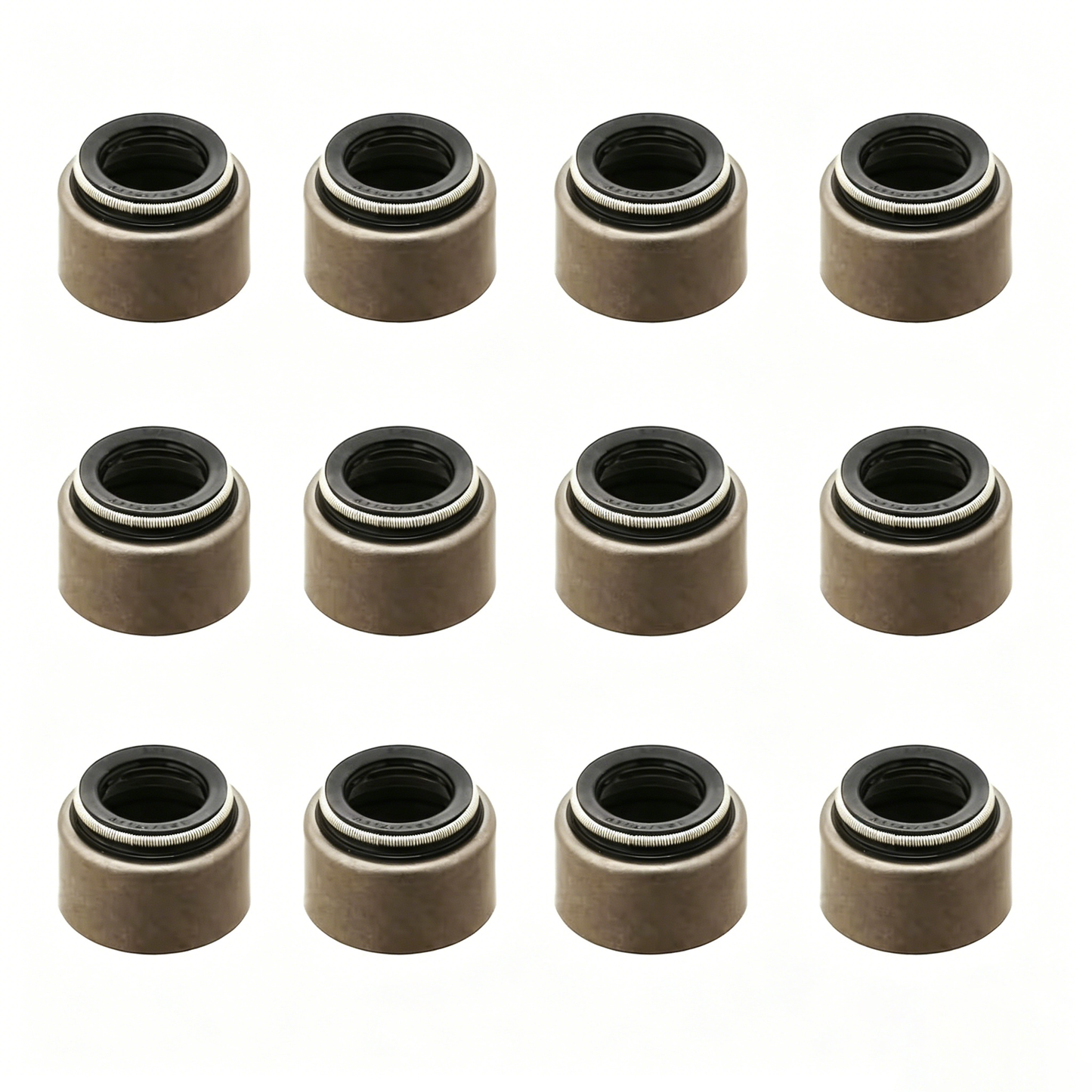 12 Pieces Valve Stem Seal 3170134 3090426 for Cummins Engine K19 QSK19 QSK45 QSK60 Komatsu Truck AFE48-CQ AFE48-CX