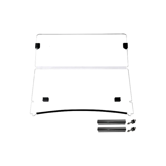 Golf Cart Fold Down Impact Resistant Windshield for Yamaha G14 G16 G19 Driver 2017-Up