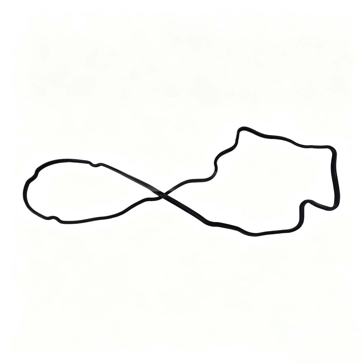Head Cover Gasket 1C020-14520 for Kubota Engine V3300 V3600 V3800 Excavator KX080-3 Loader SVL90 SVL90C Tractor M9960HD M108SH M5-111HDC M8560HD - KUDUPARTS