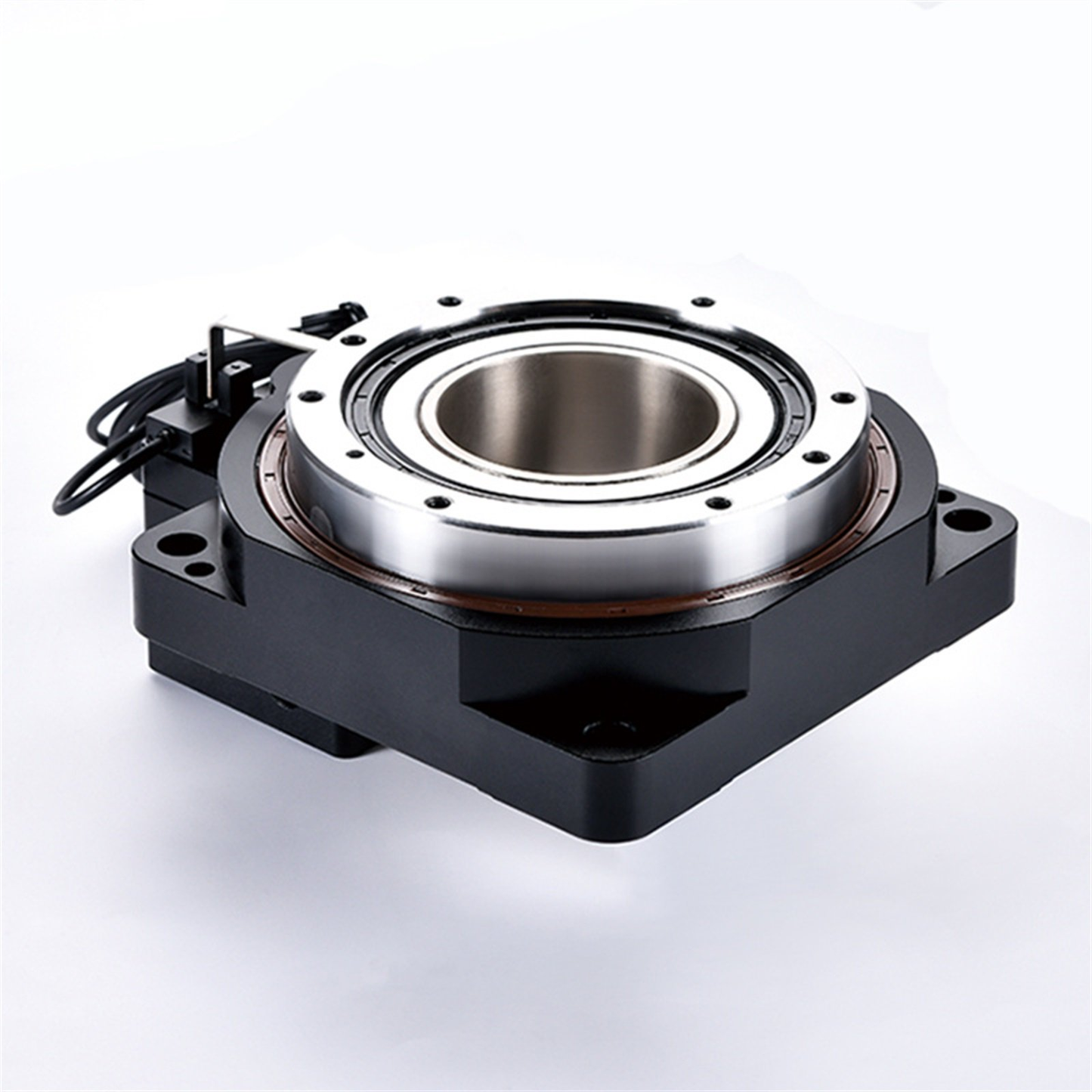 Hollow Rotating Platform Gearbox ZCT130-10 Ratio 10:1 for 86mm Frame Nema34 Stepper Motor - KUDUPARTS