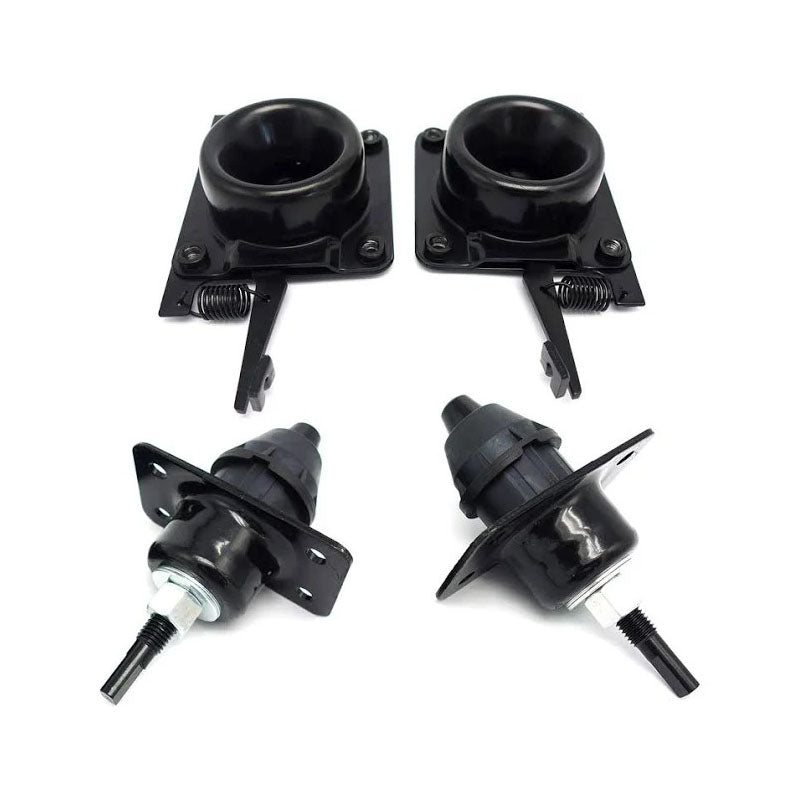 Hood Release Set 4 Pieces Upper And Lower Latches 20498998 for Volvo White VN VNL Truck - KUDUPARTS
