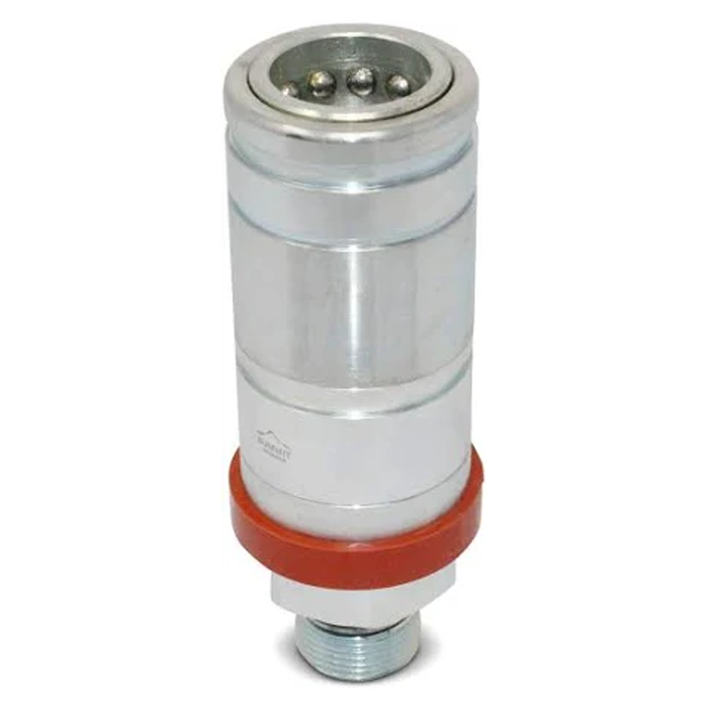 Hydraulic Female Quick Coupler AL166181 for John Deere Tractor 1654 1854 2054 2104 5620 6010 6100 6120 6520 6530 - KUDUPARTS