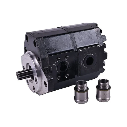 Hydraulic Gear Pump 6687864 for Bobcat T190 Skid Steer - KUDUPARTS