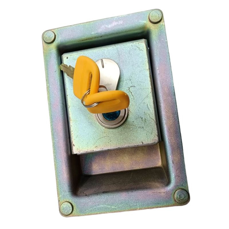 Hydraulic pump lock Side Door Lock for HYUNDAI Excavator R110-7 R140LC-7 R160LC-7 R180LC-7 R180LC-9 R210LC-7 R210LC-9 R250LC-7 R250LC-9 R290LC-7 R290LC-9 R300LC-7 R320LC-9 - KUDUPARTS