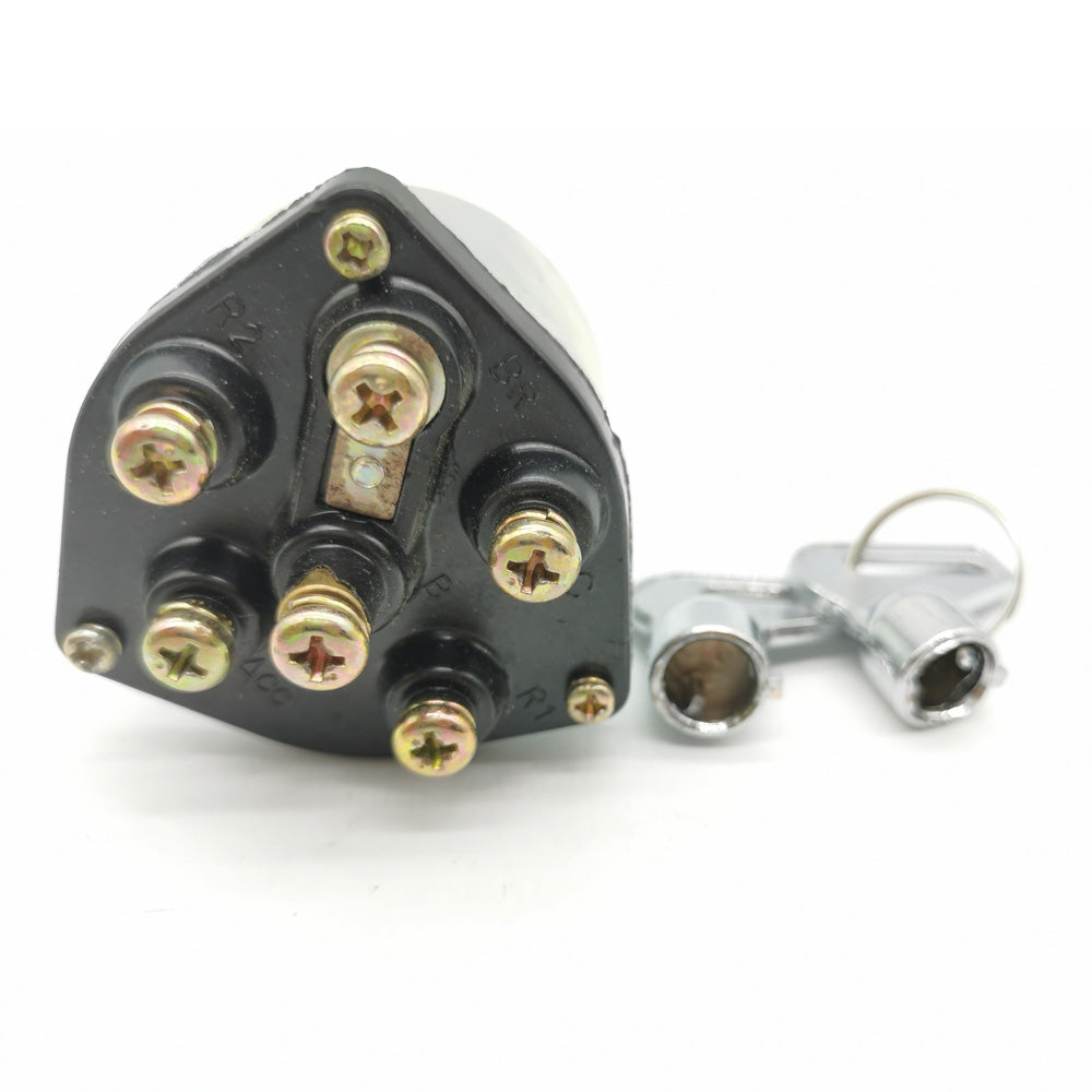 Interrupteur d'allumage avec clés pour John Deere 2350 2355 2440 2520 2550 2555