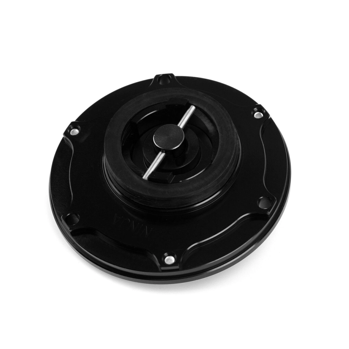Keyless Fuel Gas Cap RC-266-BLK for 2008-2017 Kawasaki Motorcycle EX250 EX300 Ninja ER250 ER300 - KUDUPARTS