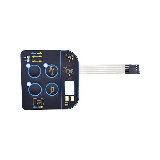 Keypad Decal 1330 41563 for MEC Platform Controller Panel Scissor Lift - KUDUPARTS