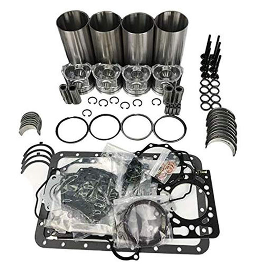 Kubota V2003 V2003E V2003T Engine Overhaul Rebuild Kit for Bobcat 337D 341D Excavator - KUDUPARTS