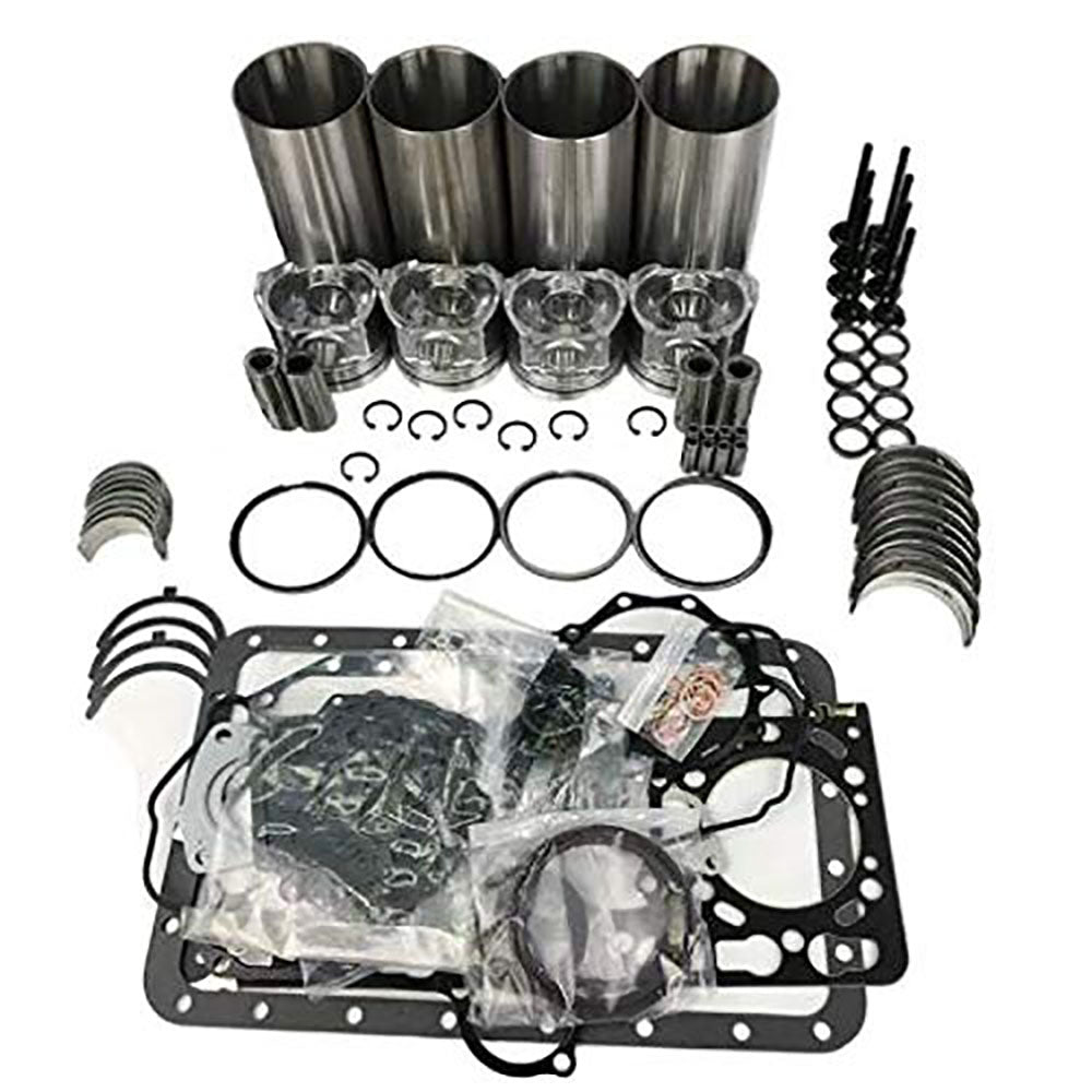Kubota V2003 V2003E V2003T Engine Overhaul Rebuild Kit for Bobcat 337D 341D Excavator - KUDUPARTS