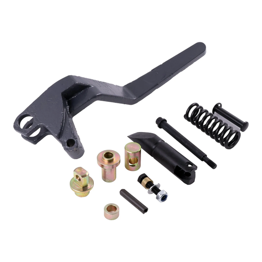 Left Hand Quick Tach Handle Kit 86633195 for CASE Loader 40XT 410 420 430 440 420CT 440CT 60XT 70XT L160 L340 L350 LX340 LX350 LX360 - KUDUPARTS