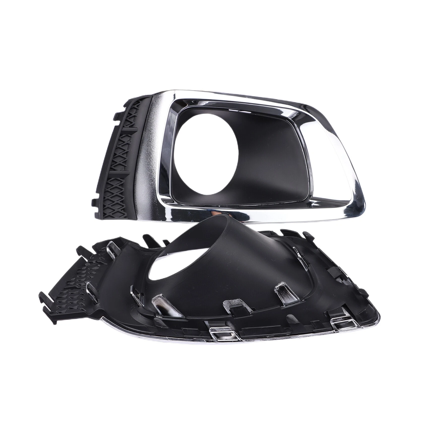 Left & Right Fog Light Bezel 57731SG090 57731SG080 for Subaru Forester 2.0L H4 2014-2018