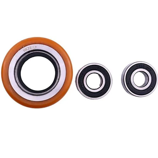Load Wheel Assembly With Bearing 1115-133002-4B for Big Joe Forklift LPT33 Pallet Truck H-7505 - KUDUPARTS