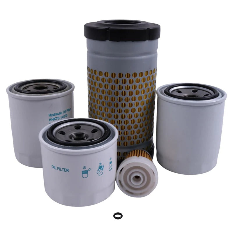 Maintenance Filter Kit 77700-05387 for Kubota Tractor B3300SUHSD B3300SUHSDP B3200HSD - KUDUPARTS