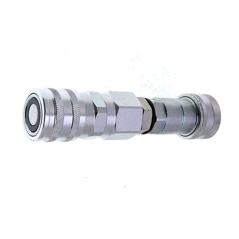 Male & Female Flat Face Coupler Kit 426-4052 426-4051 for Caterpillar CAT 247B 247B3 216 216B 216B3 226B 226B3 236 242B - KUDUPARTS