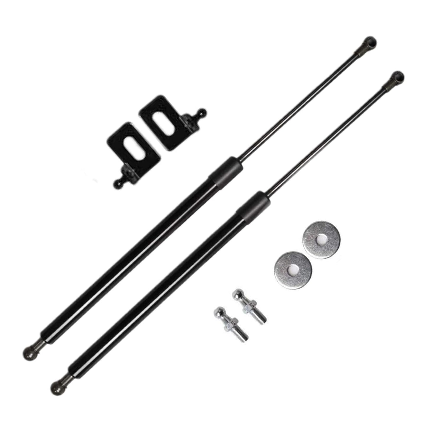 Matt Black Bonnet Hood Lift Support Damper Kit DAMPE039 for 1996-2000 Honda 3D 4D Civic EK3 EK4 EK9
