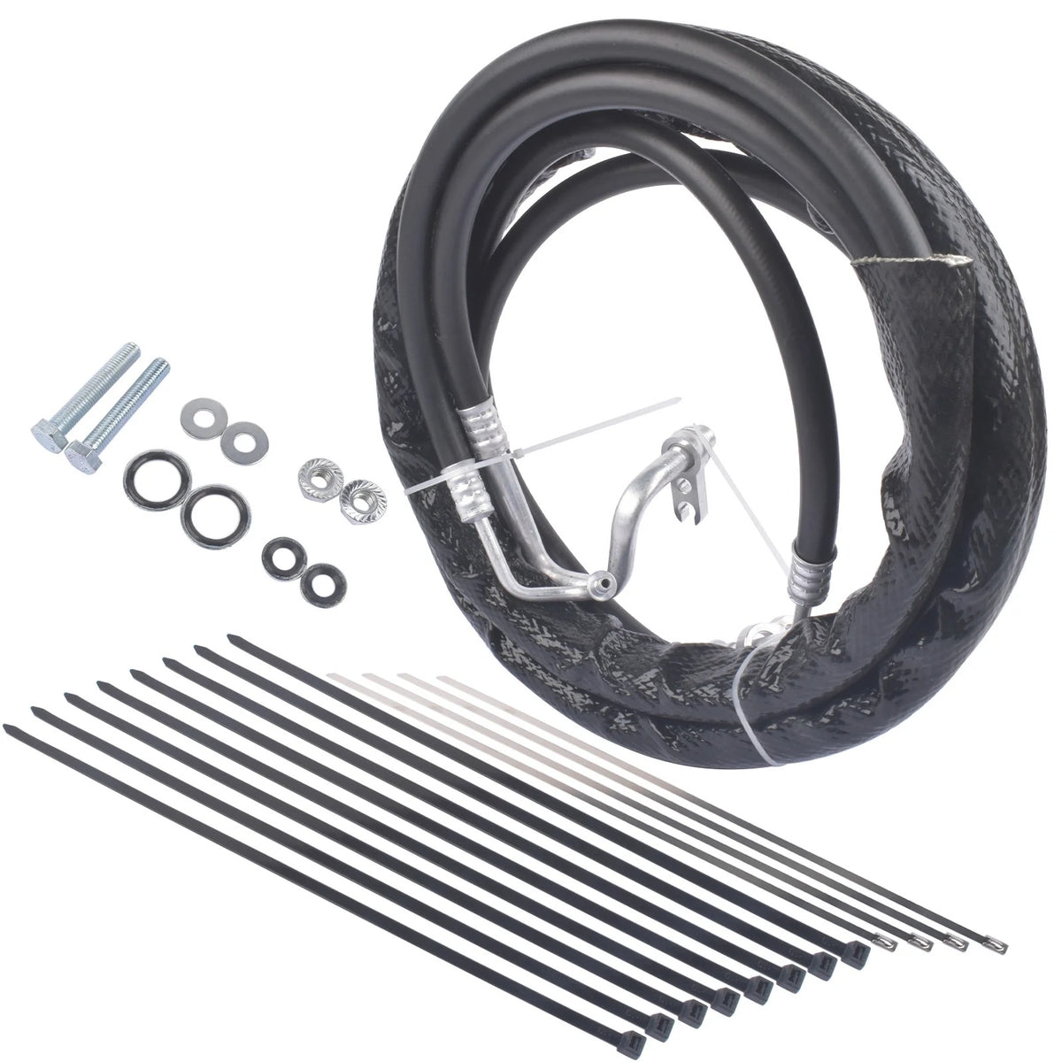 Rear AC Air Conditioning Line Set AT34653 for GMC Acadia Chevrolet Traverse Buick Enclave Saturn Outlook 2007-2017 - KUDUPARTS