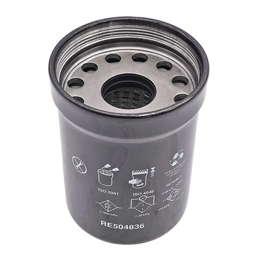 Oil Filter RE504836 for John Deere 4045 6068 6330 6420 Engine 1210E 1410D 5101E 5425 Tractor - KUDUPARTS