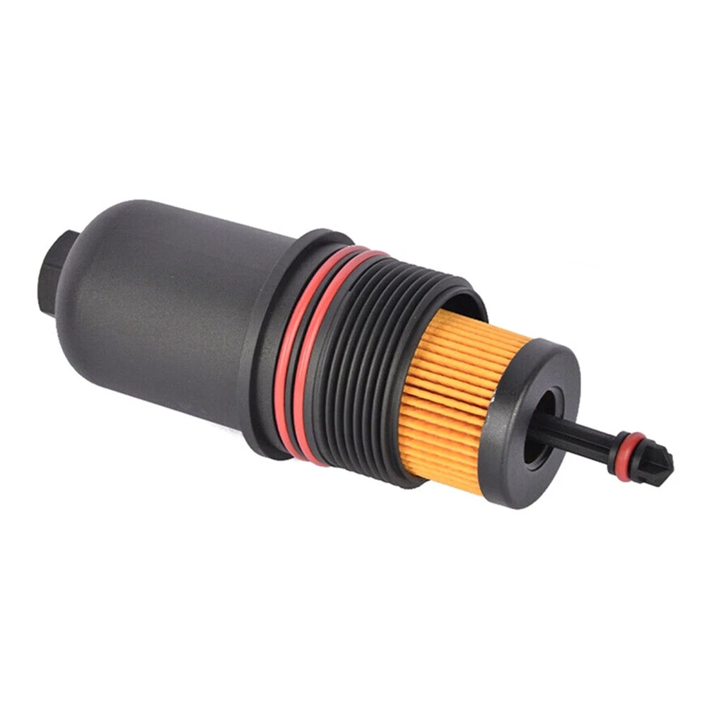 Oil Filter with Cap Lid Cover FT4Z6A832C for 2017-2020 Ford Fusion 2015-2020 F150 2.7L V6 - KUDUPARTS