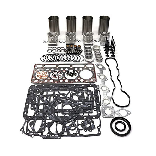 Overhaul Gasket Kit for Kubota V1702 V1702B Engine KH90 Bobcat 743 733 Excavator - KUDUPARTS