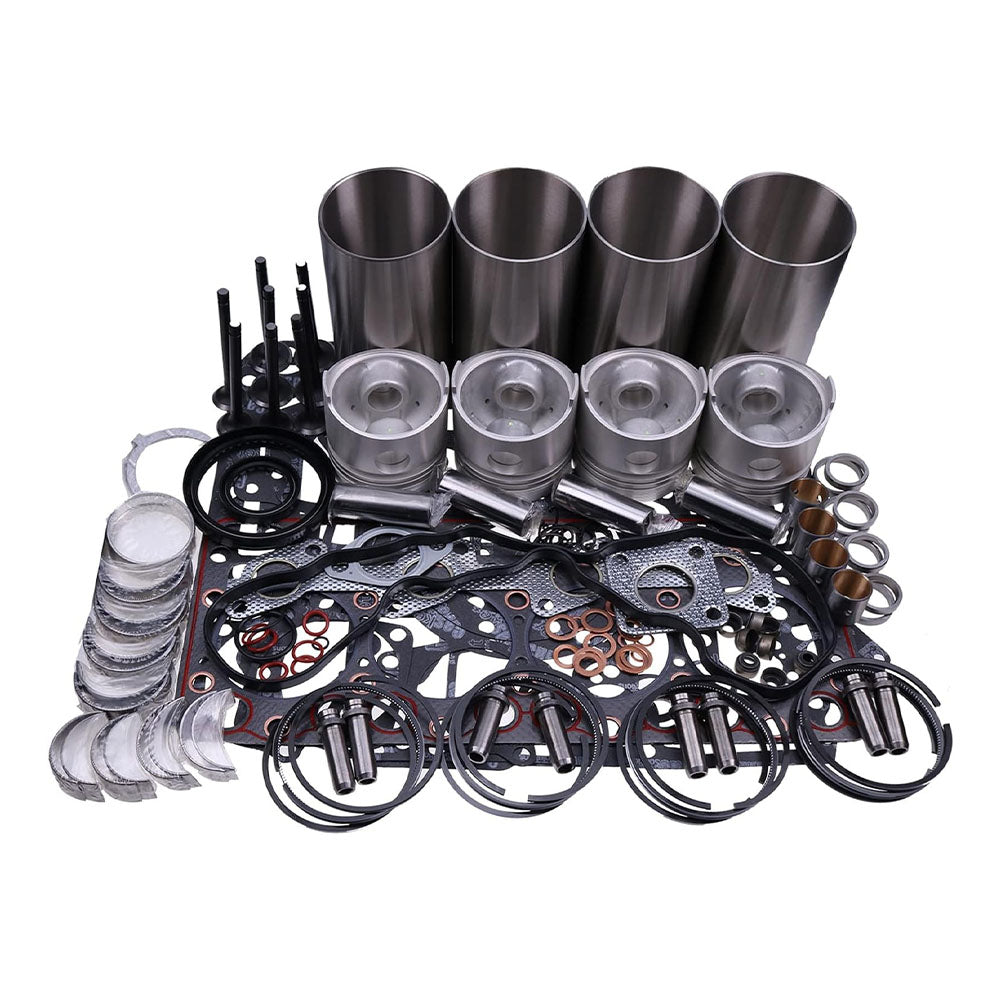 Overhaul Gasket Kit for Kubota V1702 V1702B Engine KH90 Bobcat 743 733 Excavator - KUDUPARTS