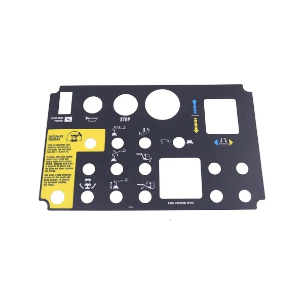 Platform Control Panel Decal 43036GT for Genie Boom Lift Z-30/20N Z-34/22 DC Z-34/22N - KUDUPARTS
