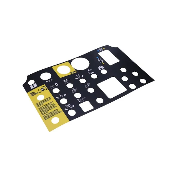 Platform Control Panel Decal 72081GT 72081 for Genie Boom Lift Z-34/22N Z-34/22 DC Z-34/22 Bi-Energy Z-30/20N - KUDUPARTS