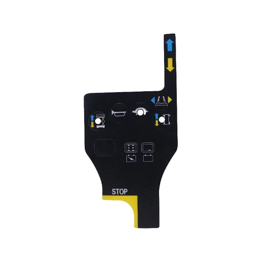 Play Control Box Overlay Decal 97772 97772GT for Genie GS-1530 GS-1532 GS-1930 GS-1932 GS-2032 GS-2046 GS-2632 GS-2646 GS-2668 GS-3232 GS-3246 GS-3268 - KUDUPARTS