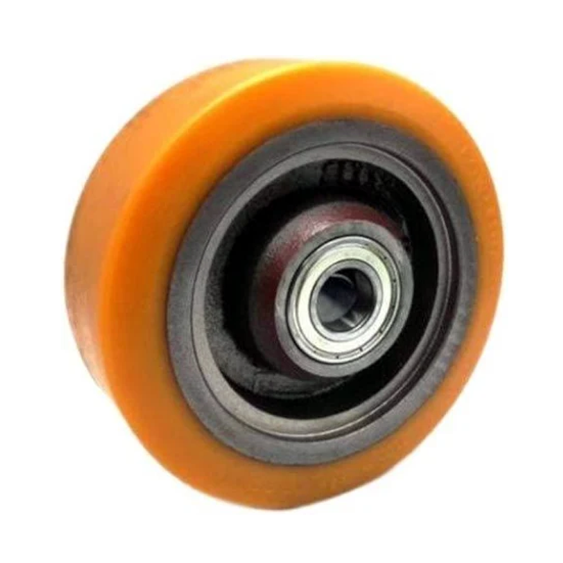 Poly Wheel Assembly 27637400 for Jungheinrich Pallet Truck ECC10 ECC10 AC ECCSH20 ECCSH20AC Pallet Stacker ESC2 ESC214 ESC216Z - KUDUPARTS