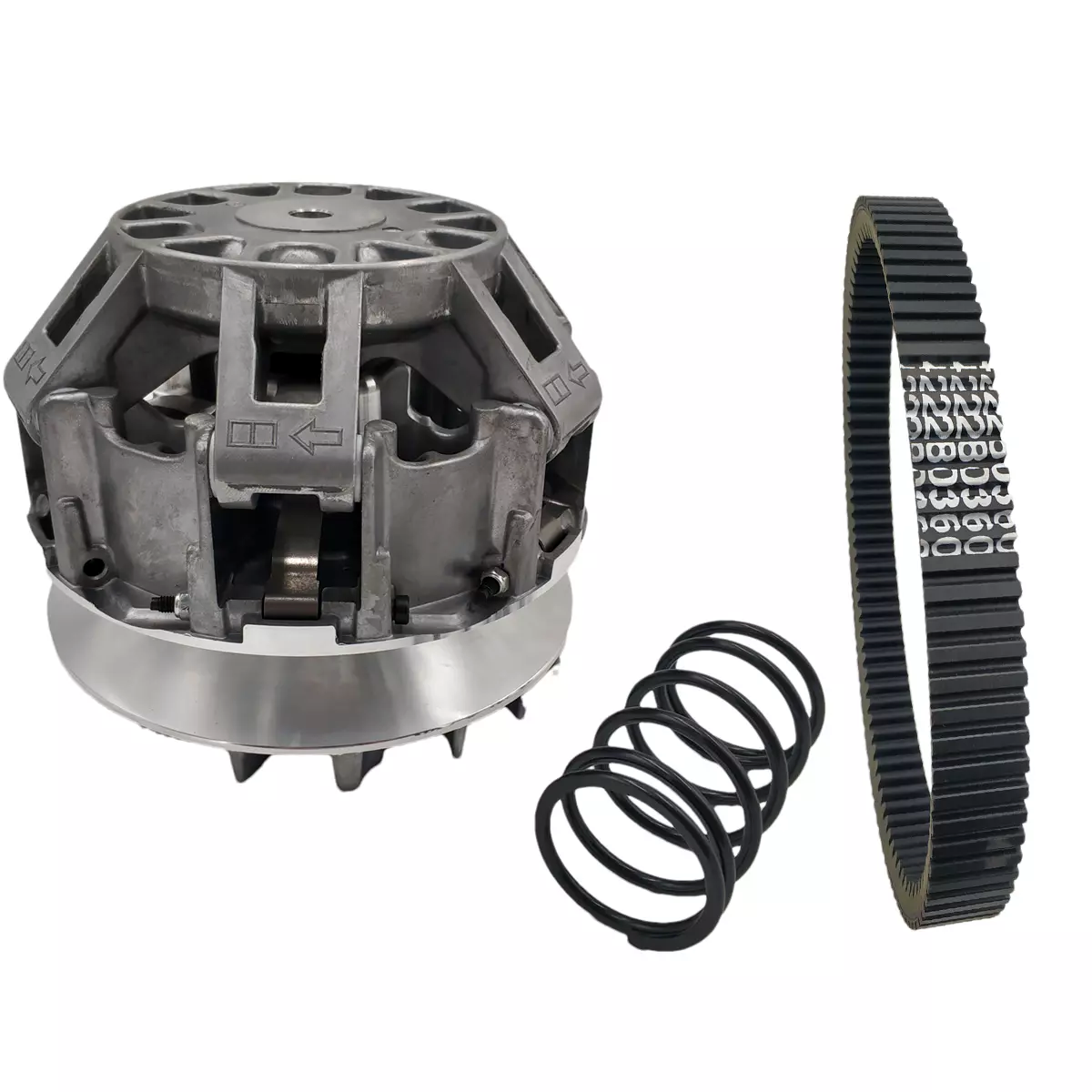 Primary Drive Clutch & Belt for Can-Am Outlander 400 450 Bombardier Outlander 330 Quest 500 650 ATV 2003-2023 - KUDUPARTS