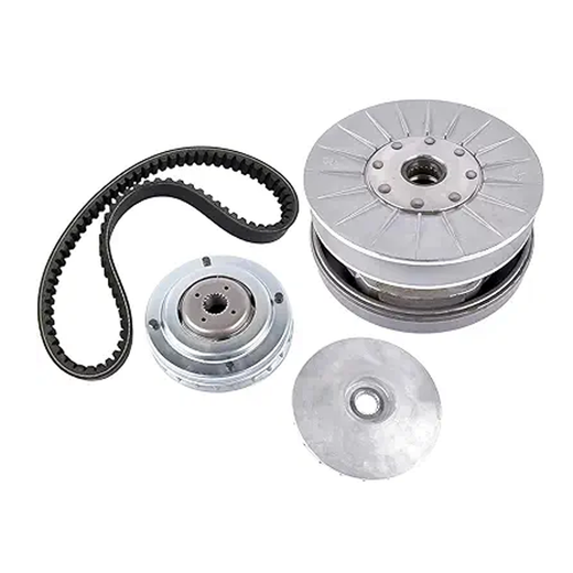 Primary Secondary Driven Clutch Pulley Belt Kit 27248 27254 23815 for Linhai Bighorn 400 2D SE LX IRS Dragon Fly 400 - KUDUPARTS