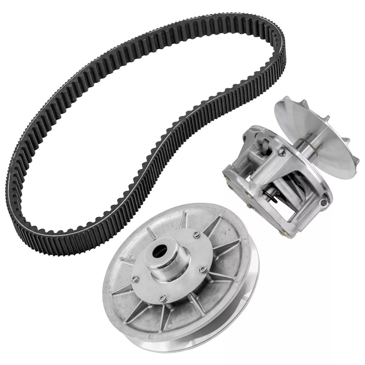 Primary & Secondary Clutch with Belt 1323275 1323070 3211143 for Polaris Ranger 570 15-16 - KUDUPARTS