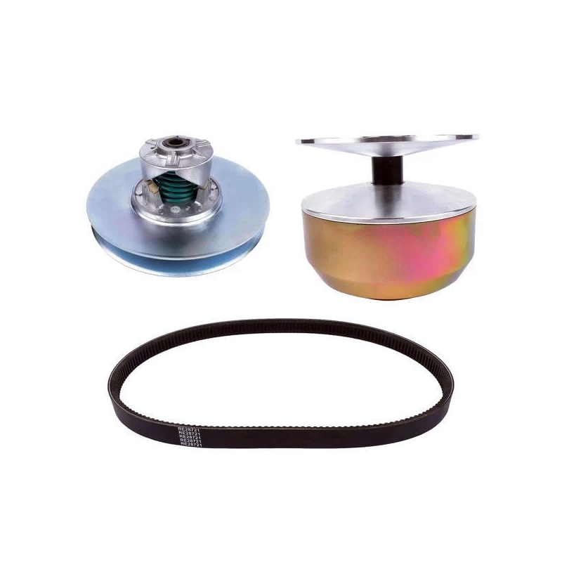 Primary & Secondary Driven Clutch With Belt AM140985 for John Deere Utility Vehicle 4X2 6X4 Trail Worksite Gator