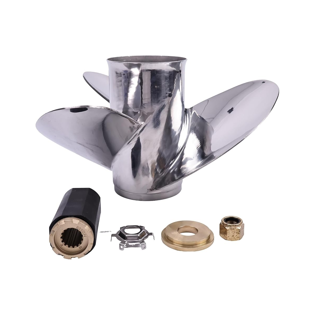 Propeller 48-8M0151231 898990A46 for Mercury Outboard 90HP 115HP 400HP - KUDUPARTS