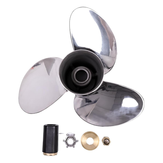 Propeller 48-8M0151231 898990A46 for Mercury Outboard 90HP 115HP 400HP - KUDUPARTS