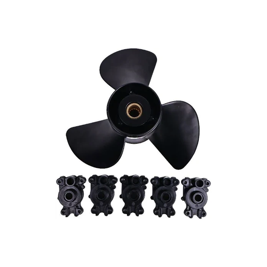 Propeller 6G5-45974-03-98 for Yamaha 13 3/4 x 19 Outboard Moto 150-250HP - KUDUPARTS