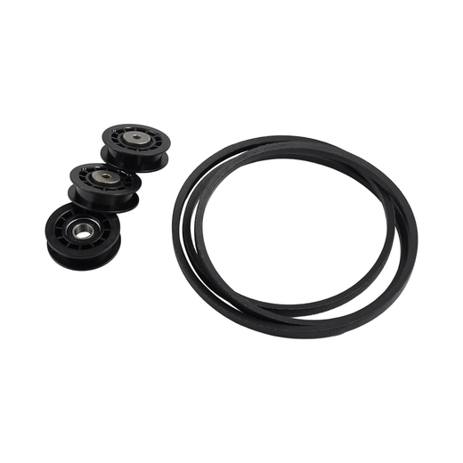 Pulley & Belt Kit for Husqvarna HU 625 700 725 800 L 221 Include 581904001 ×2, 587969201, 580364609 - KUDUPARTS