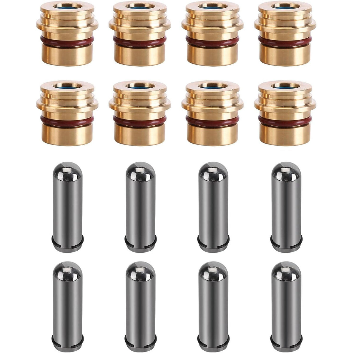 Pusher Pilot Valve Plunger Kit for Caterpillar Excavator CAT E200B - KUDUPARTS