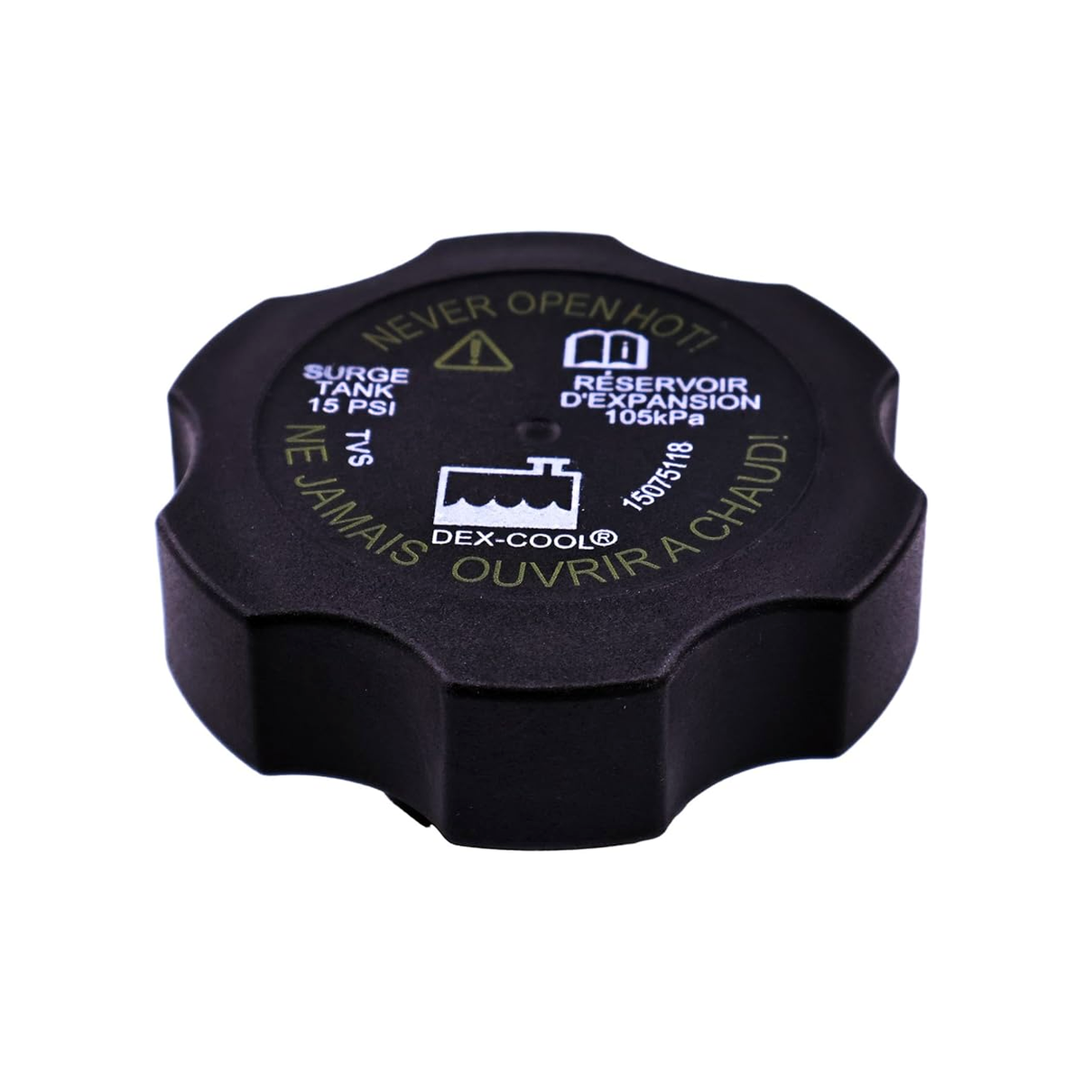 Radiator Cap 15042975 for GMC Acadia Sierra 1500 Terrain Yukon Chevrolet Avalanche 1500 2500 Cavalier Classic Cobalt Equinox - KUDUPARTS