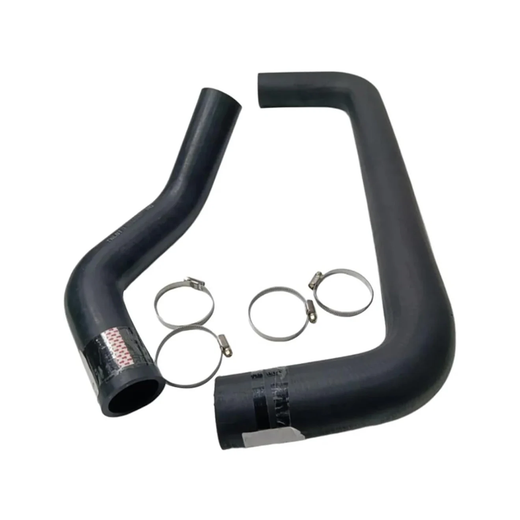 Radiator Hoses and Hose Clamps 3073141 3073159 for Hino H07C-TD Engine Hitachi EX220-5 EX230-5 EX270-5 Excavator - KUDUPARTS