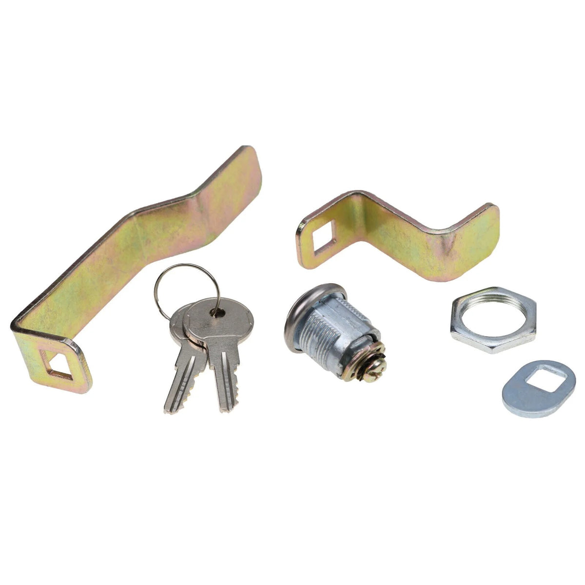 Rear Door Lock Kit 6714973 for Bobcat 751 753 763 773 863 864 873 S100 S130 S150 S160 S205 S250 S300 T110 T190 T300 T320 Loader - KUDUPARTS