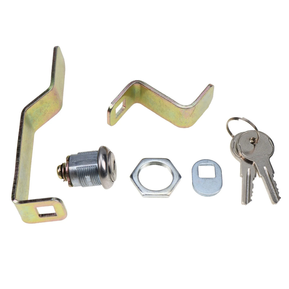 Rear Door Lock Kit 6714973 for Bobcat 751 753 763 773 863 864 873 S100 S130 S150 S160 S205 S250 S300 T110 T190 T300 T320 Loader - KUDUPARTS