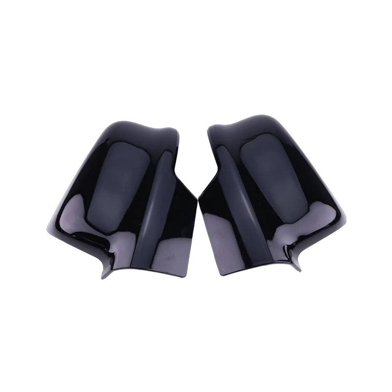 Right 6RP44KXJAA & Left 6RP45KXJAA Gloss Black Side Door Mirror Cover Cap for 19-22 Ram 1500 Big Horn - KUDUPARTS