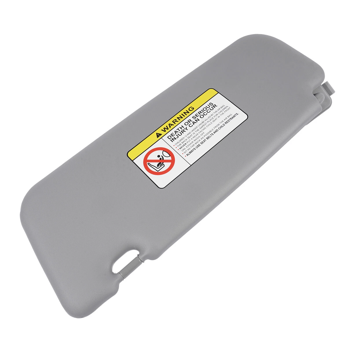 Right Passenger Side Gray Sun Visor 85220-1R000 for 2011-2014 Hyundai Accent